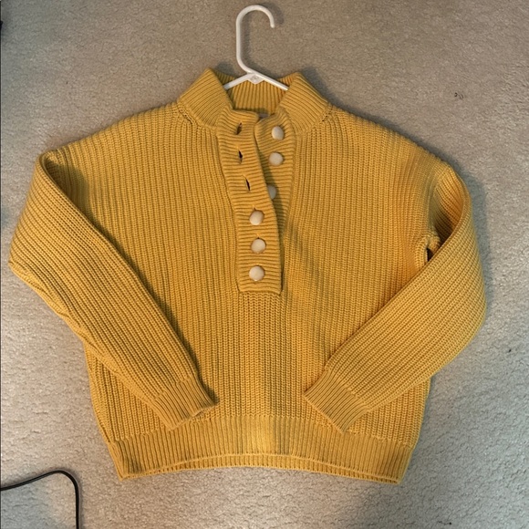 Sezane Lucas Jumper yellow xs - Picture 7 of 9